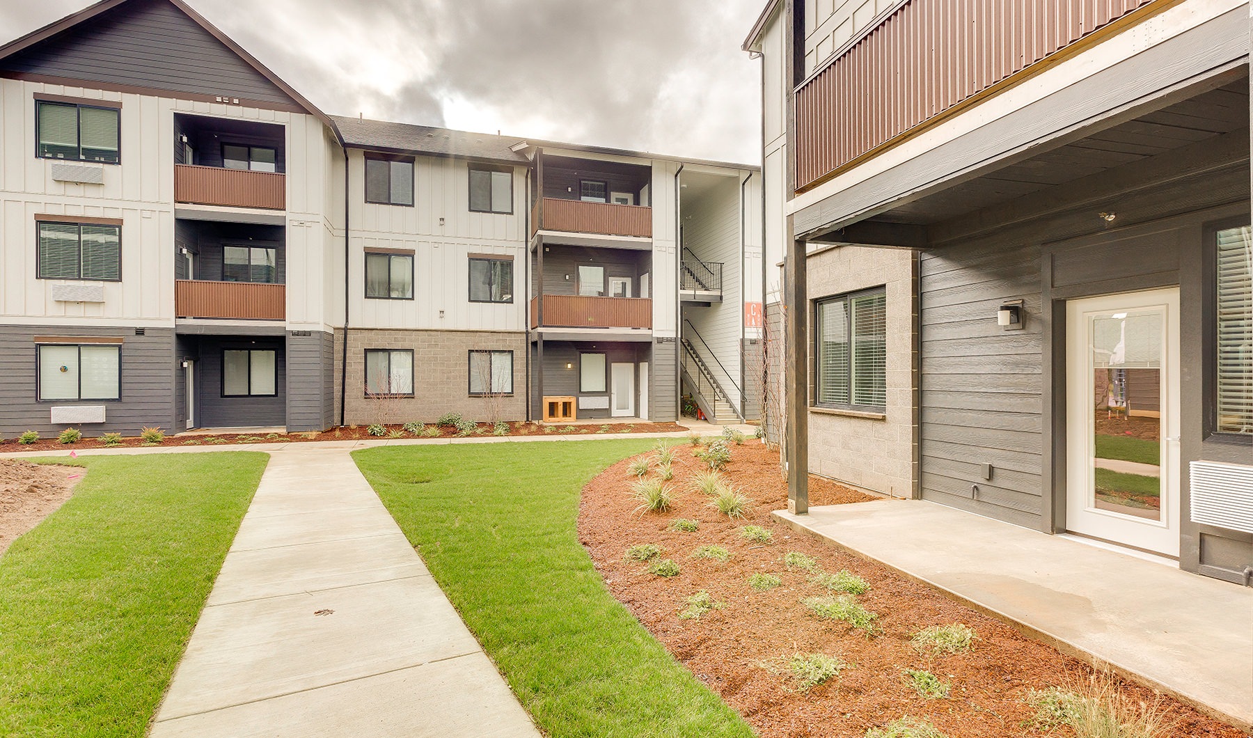 Union Park Exterior view of the buildings